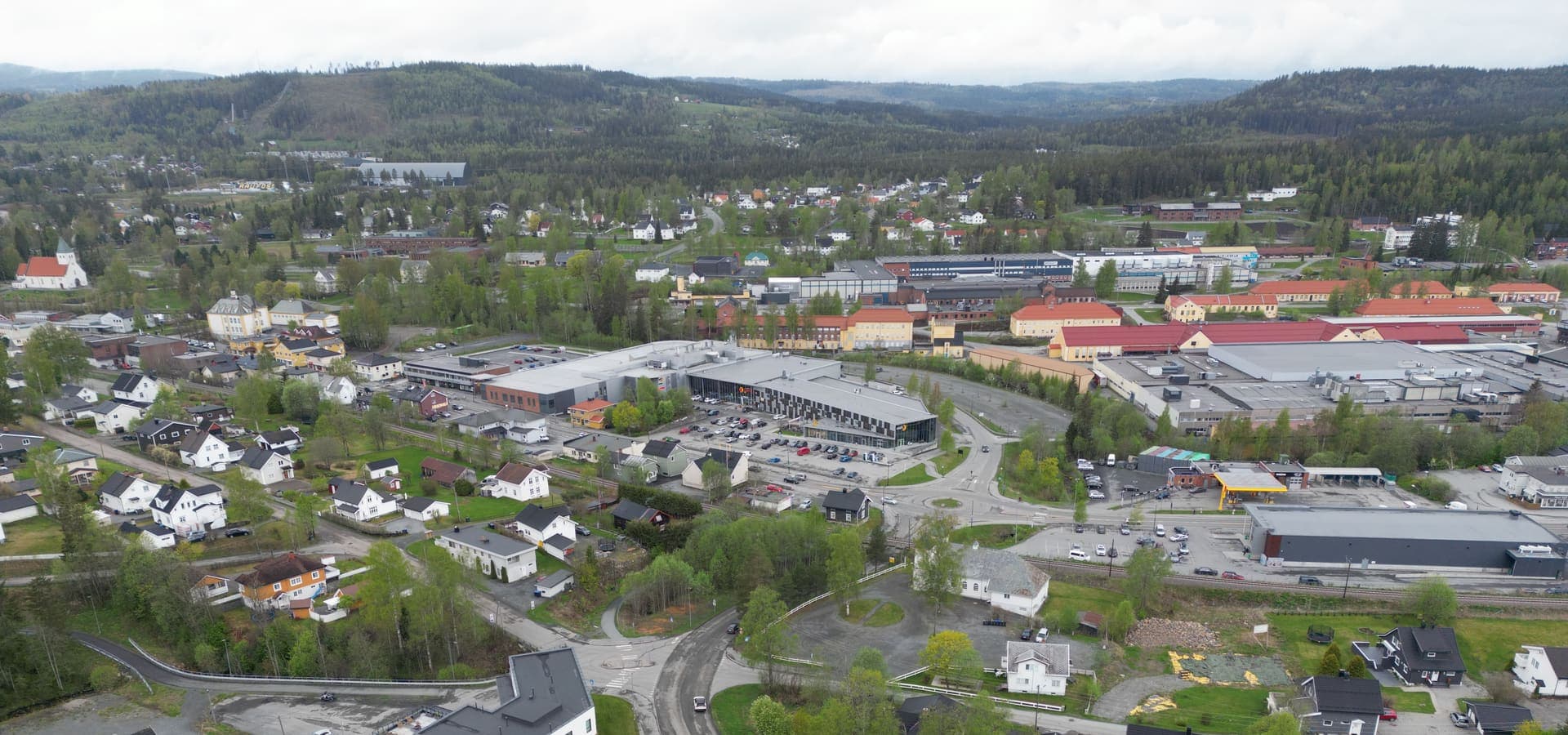Raufoss i Innlandet